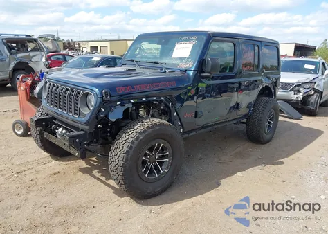 2025 Jeep Wrangler 4-Door Rubicon 4X4 из США, поврежденный, VIN 1C4RJXFNXSW518293